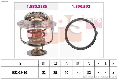 Image de Thermostat EPS, liquide de refroidissement x 1 880 383