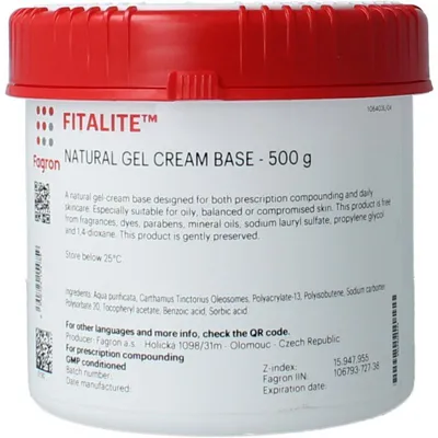 Productafbeelding van Fagron Fitalite Gel Creme (500 gr)