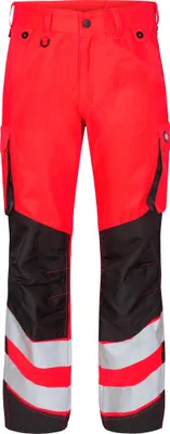 Produktbild von ENGEL Warnschutz Bundhose Safety Light 2545-319-4720 Gr. 26 rot/schwarz