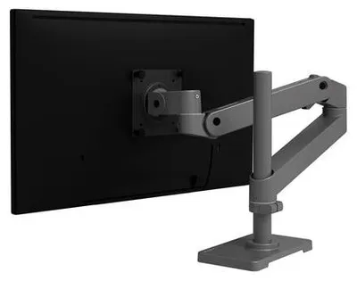 Produktbild von Ergotron LX Pro Series 45-695-293, Klemme, 10 kg, 86,4 cm (34"), 100 x 100 mm, Höhenverstellung, Dunkles Grau