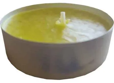 Productafbeelding van Set van zes citroenella-kaarsen, diameter 6 cm, hoogte 2,5 cm