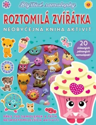 Obrázek produktu pro Blyštivé samolepky - Roztomilá zvířátka