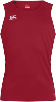 Image de Canterbury Club Dry Singlet - T-shirt sans manches Rouge L Homme Rouge L