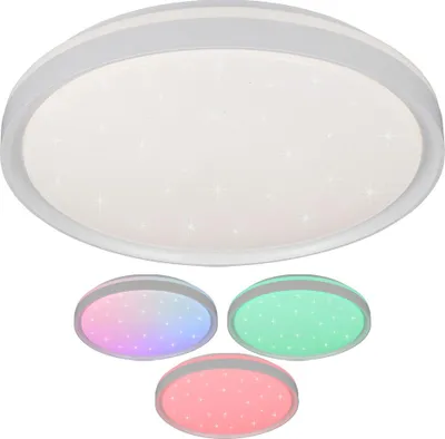 Immagine prodotto di Plafone LED, bianco, telecomando, D 39 cm