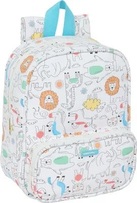 Produktbild von Schulrucksack Safta Zoo Beige 22 x 27 x 10 cm