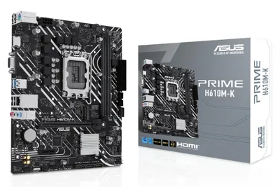 Image de ASUS Prime H610M-K Intel H610 LGA 1700 micro ATX