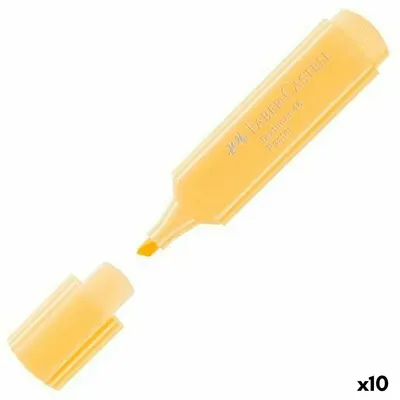 Obrázek produktu pro Zvýrazňovač Faber-Castell Textliner 1546 Pastel Žlutá (10 ks)