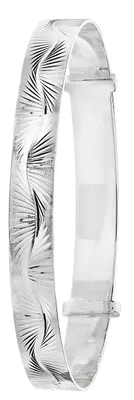 Image de Jonc Extensible Femme Argent fin 925 - 7mm, 9 Grammes; TRS37940