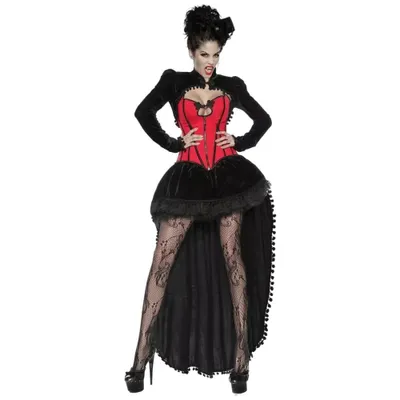 Produktbild von Atixo, Vampirkostüm, schwarz/rot, 3XL