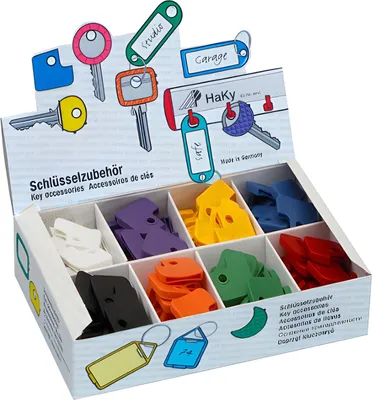 Produktbild von WEDO Schlüsselkappen eckig 4003801854748