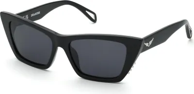 Productafbeelding van Zadig&voltaire SZV419V Nero lucido 55/16/140: Zonnebrillen voor dames