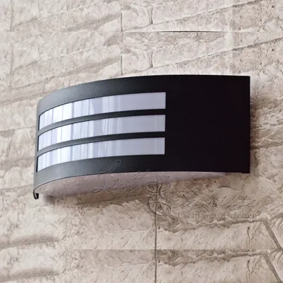 Produktbild von Rabalux 8409, Deckenbeleuchtung für den Außenbereich, Schwarz, Metall, Kunststoff, IP44, Eingang, II