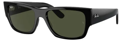 Produktbild von Ray-Ban RB0947S 901/31 Sonnenbrille Schwarz glänzend Grün Gr. 56