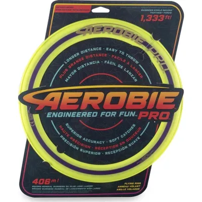 Obrázok produktu pre Spin Master Aerobie Pro Flying Ring Wurfring mit Durchmesser 33 cm - gelb - Frisbee - Junge/Mädchen - 12 Jahr(e)