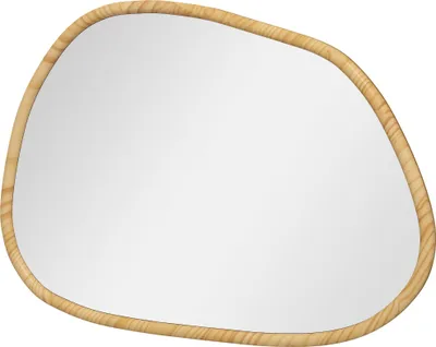 Produktbild von WandspiegelDekospiegelSpiegel,Vintage-Design,80cmx2,1cmx60cm,Massivholz,Natur