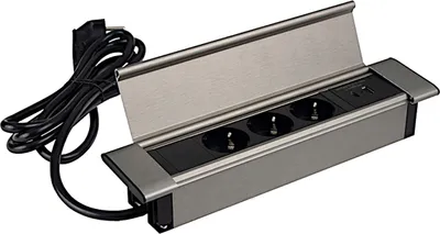 Obrázok produktu pre Vstavaná zásuvka, kancelárska zásuvka USB A & C, stolová zásuvka kancelárska