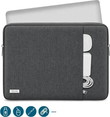 Image de Sacoche pour ordinateur portable noir 15 pouces