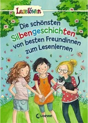 Produktbild von Leselöwen -  Die schönsten Silbengeschichten von besten Freundinnen zum Lesenlernen