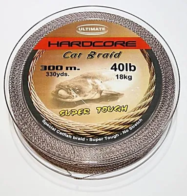 Produktbild von Ultimate Hardcore Catfish Cat Braid 40lb 18kg 300m Wallerschnur