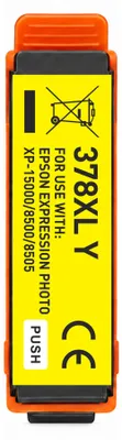 Produktbild von Kompatibel für Epson 378 / 378XL Tintenpatrone Gelb