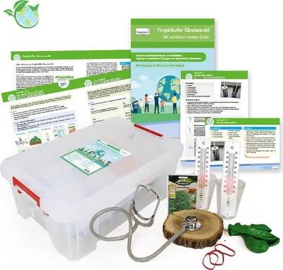 Produktbild von TimeTEX Projektkoffer "Klimawandel: Wir schützen unser Klima", 94-tlg.