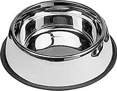 Productafbeelding van Nayeco voerbak voor huisdieren, roestvrij staal, metallic (900 ml) (diameter 26 cm)
