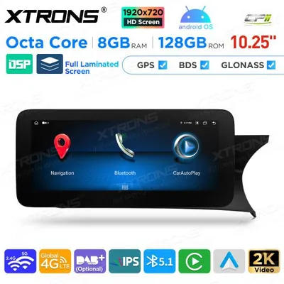 Produktbild von Xtrons QAM1245M12C45R Android Autoradio Mercedes-Benz C-Klasse W204 GPS