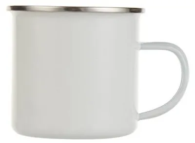 Zdjęcie produktu dla Kubek metalowy 360 ml do sublimacji - biały