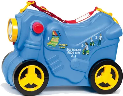 Produktbild von Molto Smiler Motorrad Kinderkoffer-Blau