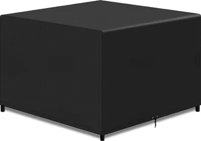Immagine prodotto di Copertura per mobili da giardino in rattan 125x125x71cm nero