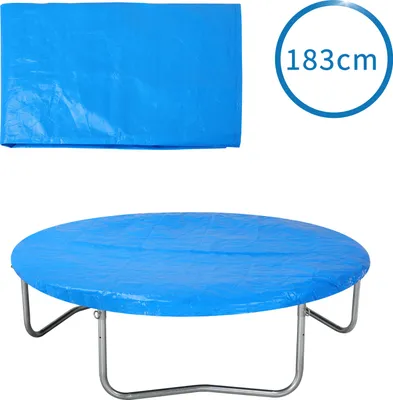 Immagine prodotto di Monzana Copertura per trampolino Ø 183 cm blu antistrappo resistente ai raggi UV ed alle intemperie telo protettivo