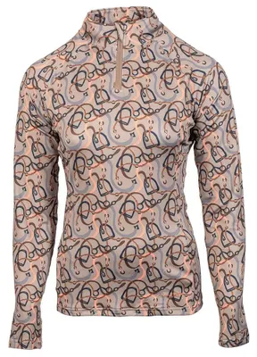 Produktbild von Harry´s Horse Classy Lm Damen Langarm-t-shirt Braun L Frau Braun L