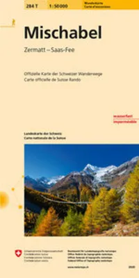 Produktbild von Swisstopo 1 : 50 000 Mischabel
