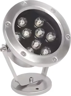 Produktbild von Ausrichtbarer Außenstrahler 12W IP68 DC24V - Neutralweiß 4000K - 5500K