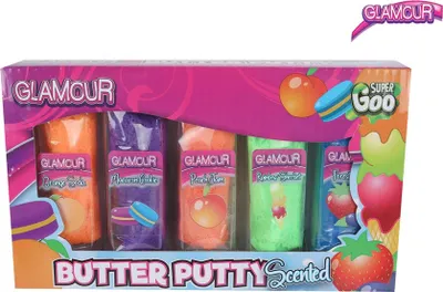 Image de Glamour Super Goo - Kit de pâte à modeler au beurre, 5 pièces