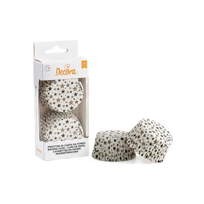 Obrázek produktu pro Papírové košíčky na muffiny 36ks hvězdičky