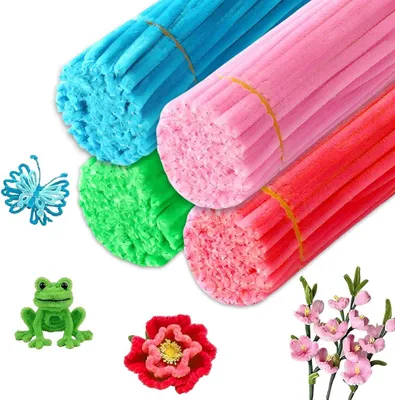 Obrázok produktu pre Kreatívna súprava kvety 400 kusov, 4 farby, hrúbka 0,5 cm, pre deti