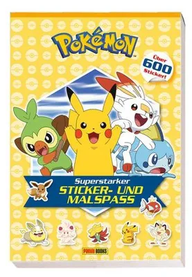 Produktbild von Pokémon: Superstarker Sticker- und Malspaß