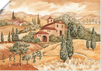 Produktbild von ARTland Poster Landschaft IV Größe: 100x70 cm