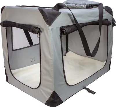 Obrázek produktu pro @Pet Pet Carrier Bag Nylon 90x61x65 cm Grey 11074