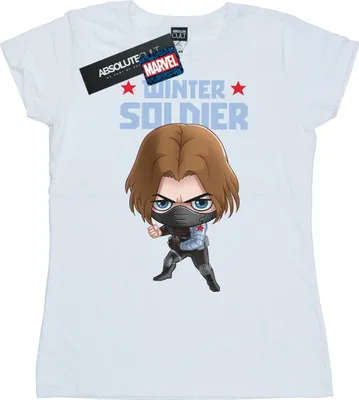 Produktbild von Marvel - T-Shirt für Damen BI48921 (S) (Weiß)