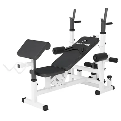 Produktbild von Gorilla Sports 100115-00022-0001, 280 kg, Schwarz, Weiß