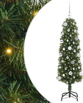 Zdjęcie produktu dla vidaXL Sztuczna choinka ze 150 diodami LED ze stojakiem Zielona 150 cm