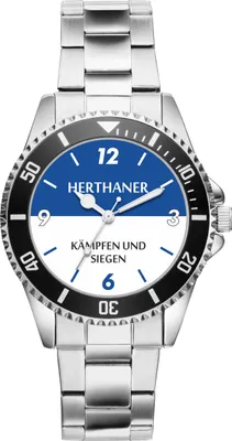 Produktbild von KIESENBERG Herrenuhr Armbanduhr Herthaner Geschenk Fan Artikel Zubehör Fanartikel Analog Quartz Uhr 21163