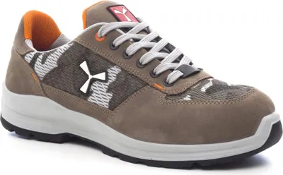 Immagine prodotto di Scarpe di sicurezza S1 "GET TEXFORCE LOW S1P-SUT" - Payper cachi/grigio mimetico 48