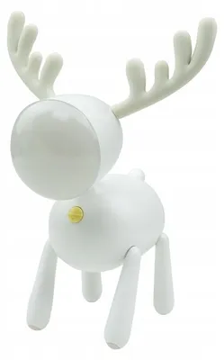Immagine prodotto di Lampada Da Comodino A Led Di Mary Per La Stanza Dei Bambini Cervo Bianco Usb