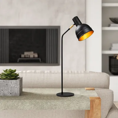 Obrázok produktu pre Opviq, Berceste- Berceste NOR, čierna, stolná lampa, 17 x 37 cm, kovové telo