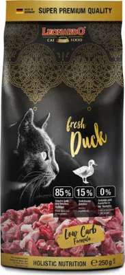Zdjęcie produktu dla Leonardo sucha karma dla kotów Fresh Duck 250 g