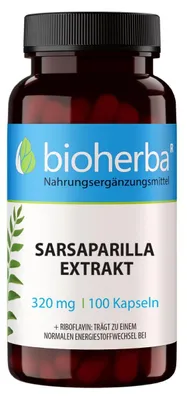 Obrázok produktu pre Sarsaparilla extrakt 320 mg 100 kapsl