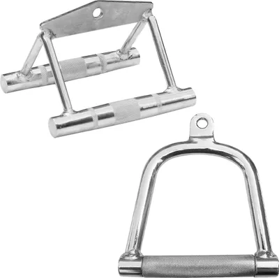 Produktbild von Sporttrend 24 - Seilzug Set Einhandgriff lang + Parallelgriff breit